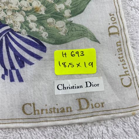 dior hankerchief|vintage christian dior handkerchief.